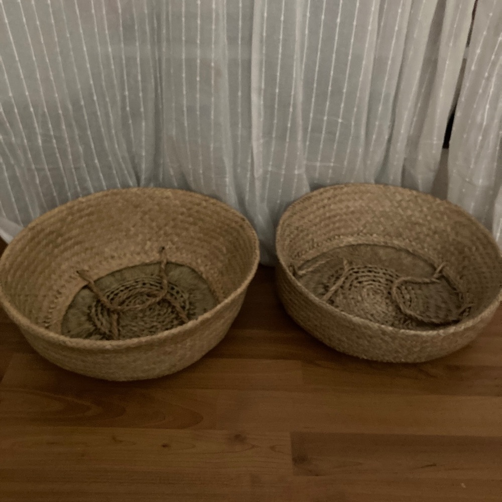 Foldable Seagrass Baskets